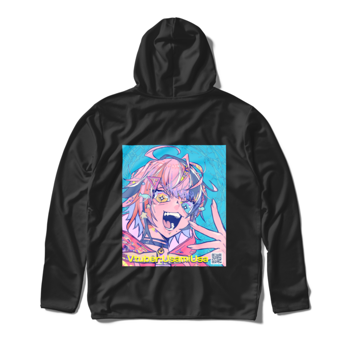 ジップパーカー - L - ブラック