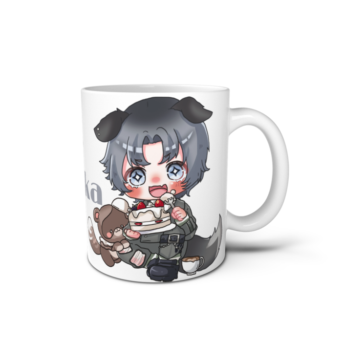 マグカップ - 直径 8cm / 高さ 9.5cm