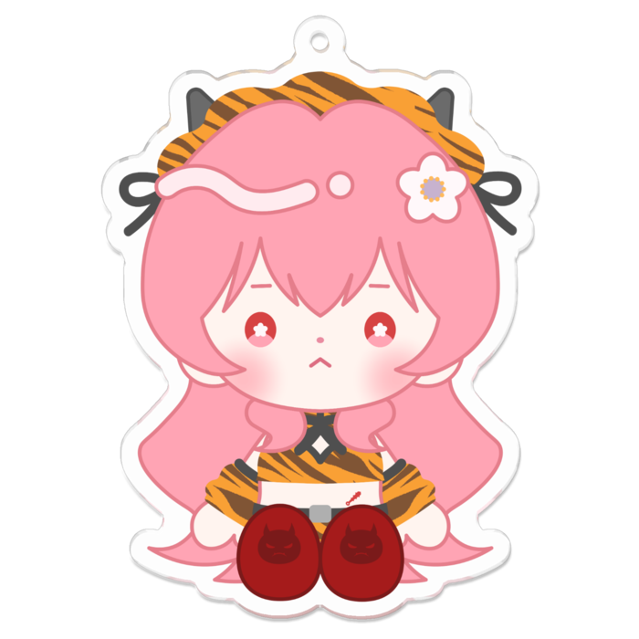 アクリルキーホルダー - 70 x 70 (mm)