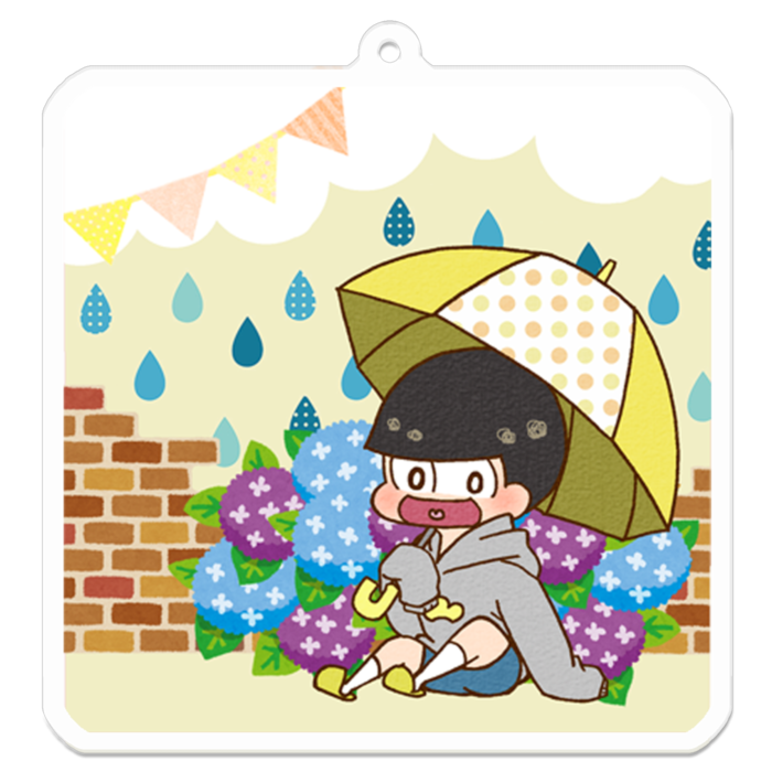 アクリルキーホルダー - 70 x 70 (mm)
