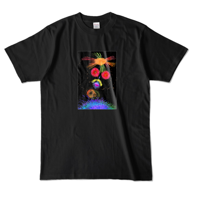 カラーTシャツ - L - ブラック (濃色)
