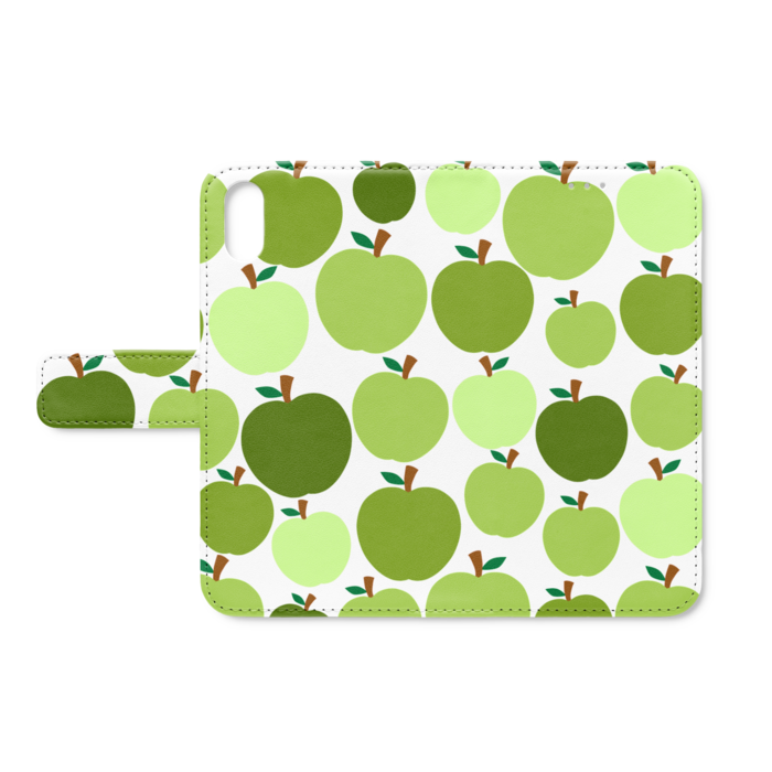 手帳型iPhoneケース - iPhone XS / X - ストラップ穴 なし