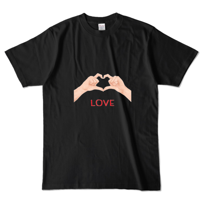 カラーTシャツ - L - ブラック (濃色)