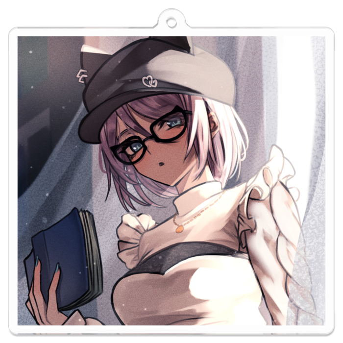 【A】2025！Birthday記念アクリルキーホルダー 70 x 70 (mm)