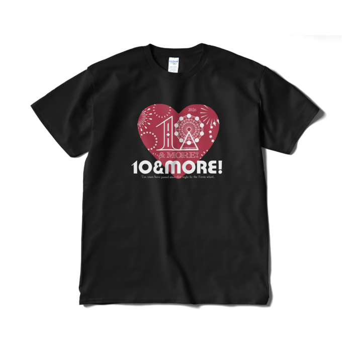 正面Tシャツ - XL - ブラック