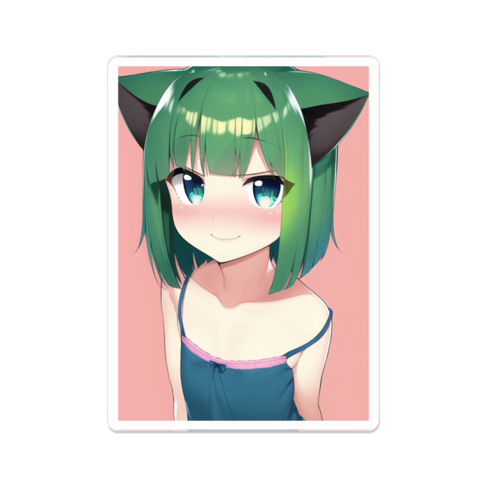 アクリルバッジ - 70 × 70 (mm)