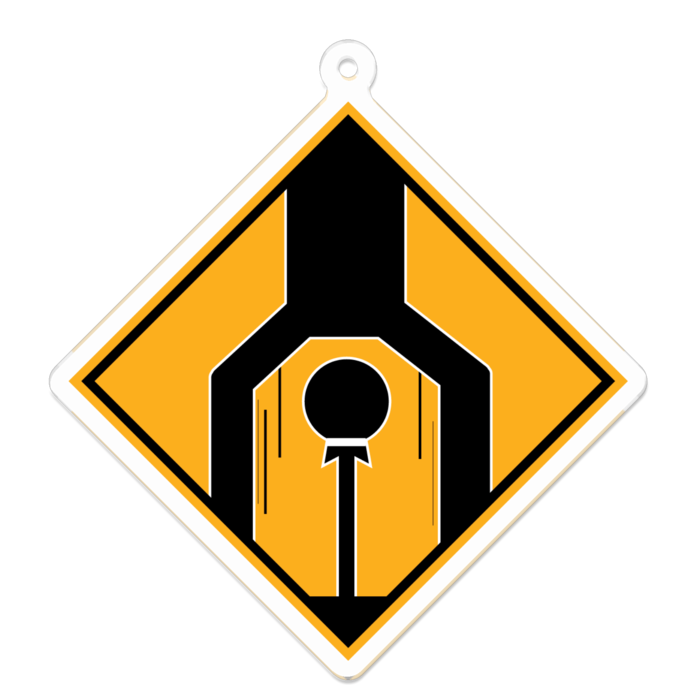 アクリルキーホルダー - 70 x 70 (mm)