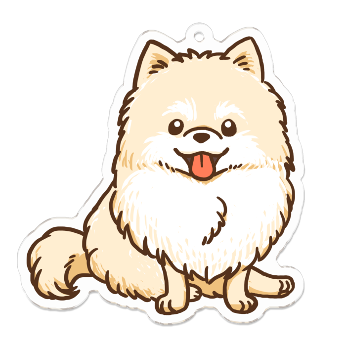 アクリルキーホルダー - 70 x 70 (mm)