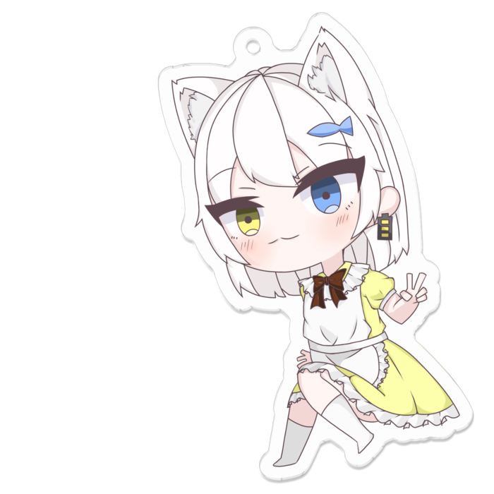 アクリルキーホルダー - 70 x 70 (mm)