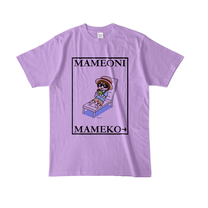 カラーTシャツ(淡色) - L - ライトパープル