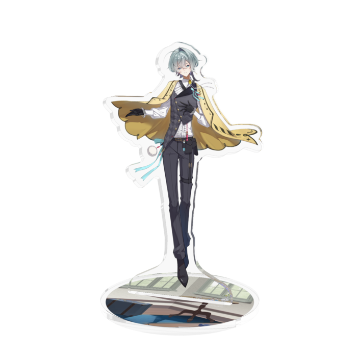 【伏せ耳】キービジュアル アクリルフィギュア - 100x100mm