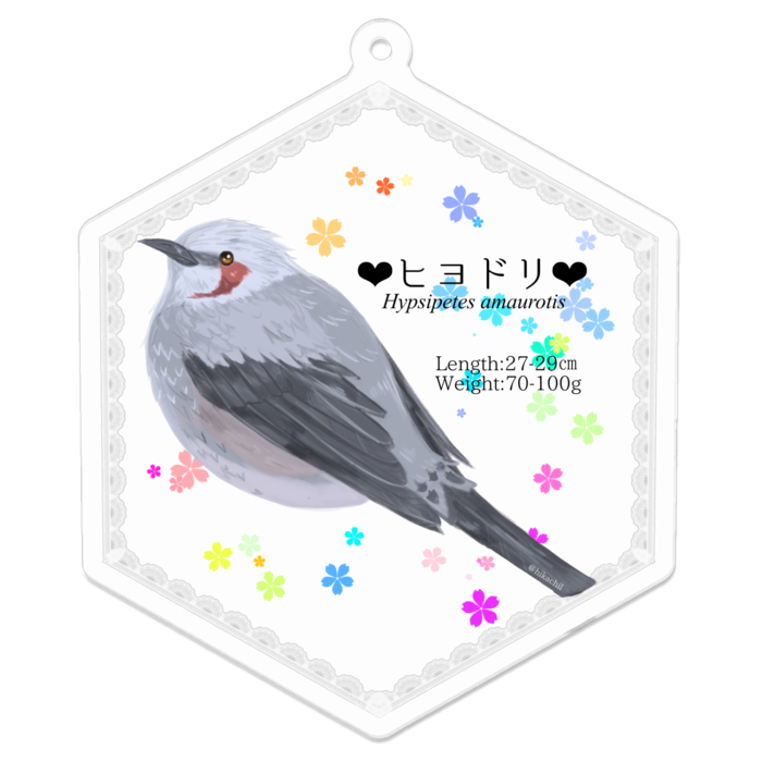 アクリルキーホルダー - 70 x 70 (mm)