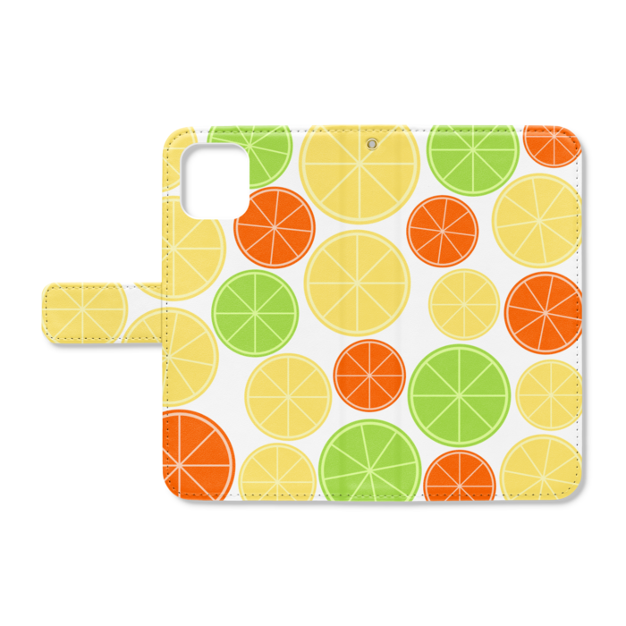 手帳型iPhoneケース - iPhone11 - ストラップ穴 あり