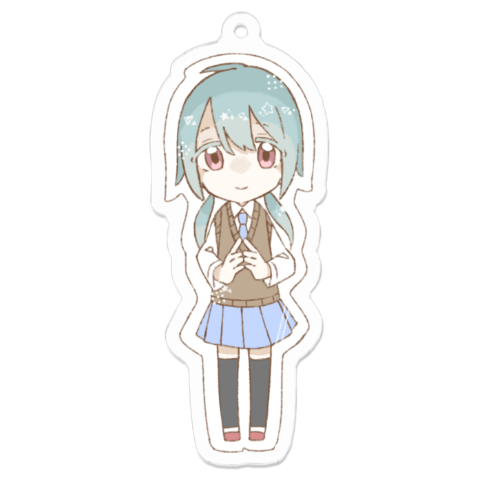 アクリルキーホルダー - 70 x 70 (mm)