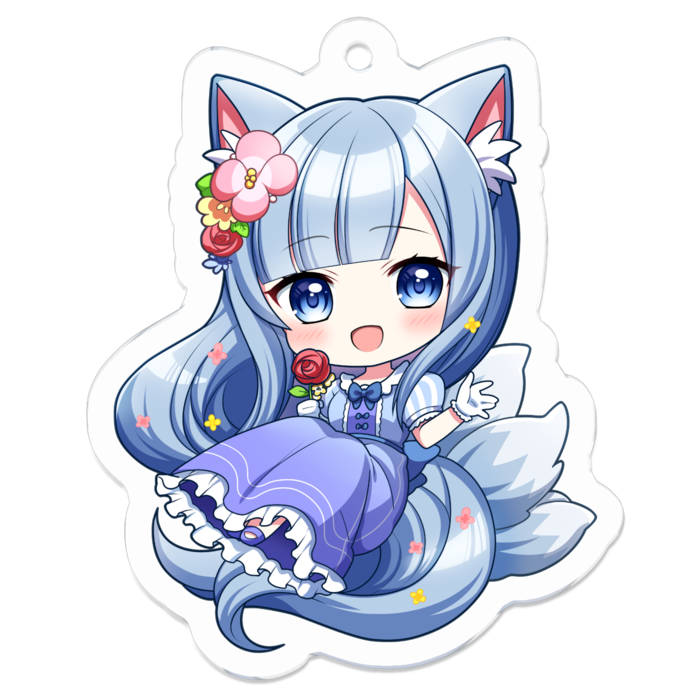 アクリルキーホルダー - 50 x 50 (mm)