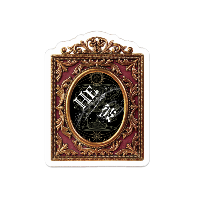 アクリルバッジ - 50 x 50 (mm)