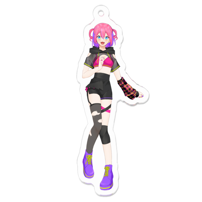 アクリルキーホルダー - 70 x 70 (mm)