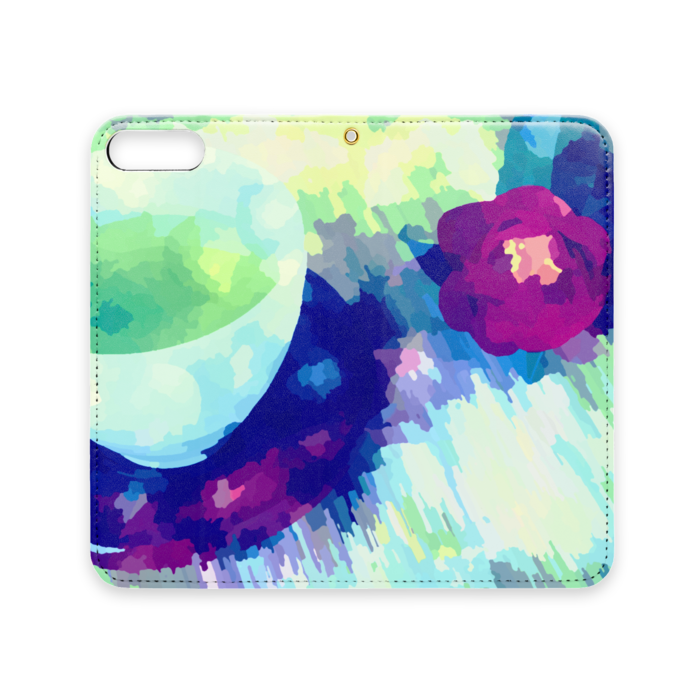 手帳型iPhoneケース(ベルトなし) - iPhone 7 Plus / 8 Plus - ストラップ穴 あり