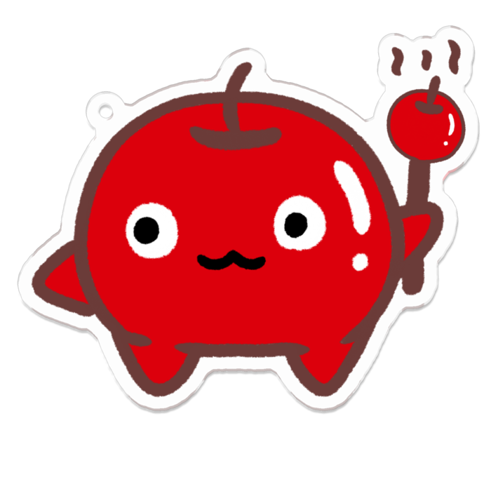 アクリルキーホルダー - 70 x 70 (mm)