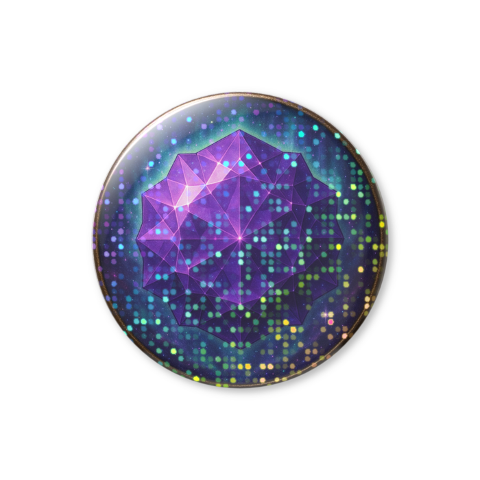 ホログラム缶バッジ - 32mm