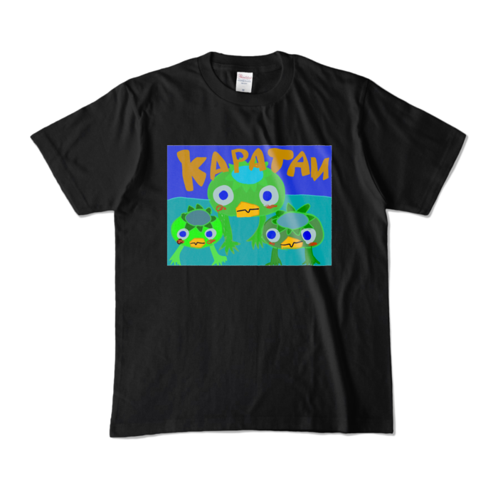 カラーTシャツ - M - ブラック (濃色)