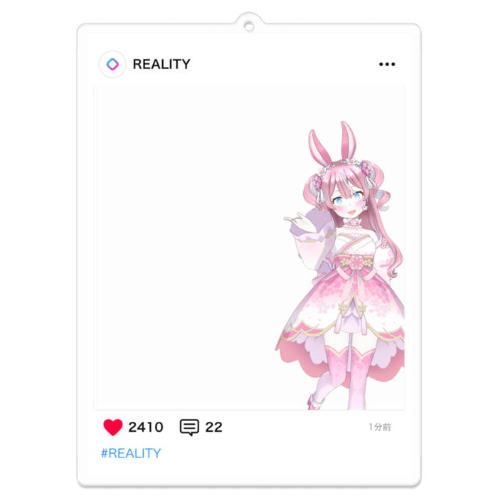 アクリルキーホルダー - 100 x 100 (mm)