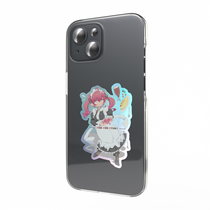 オーロラスマホステッカー - 縦