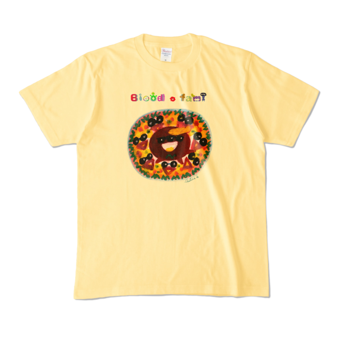 カラーTシャツ - M - ライトイエロー (淡色)