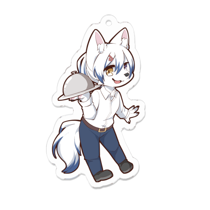 アクリルキーホルダー - 70 x 70 (mm)