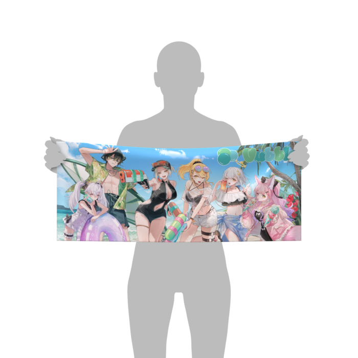 フェイスタオル - 84 × 34cm