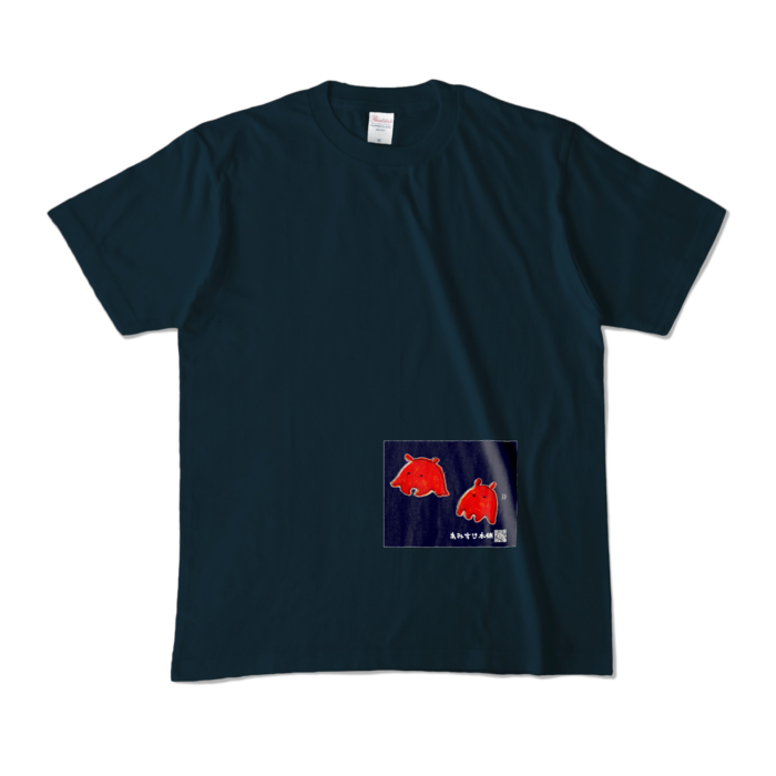 カラーTシャツ - M - ネイビー (濃色)