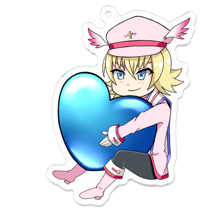 アクリルキーホルダー - 70 x 70 (mm)