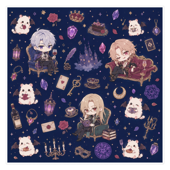 ステッカー - 160 x 160 (mm)