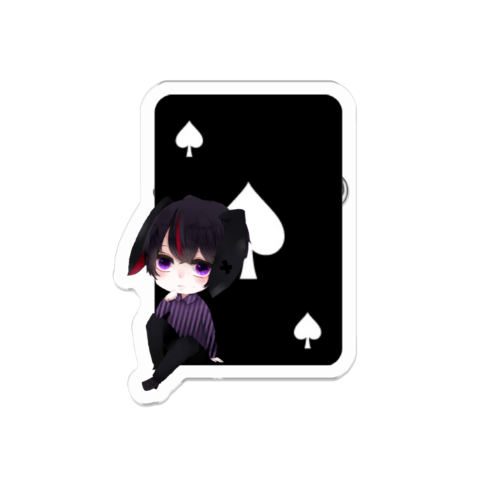 アクリルバッジ - 50 x 50 (mm)