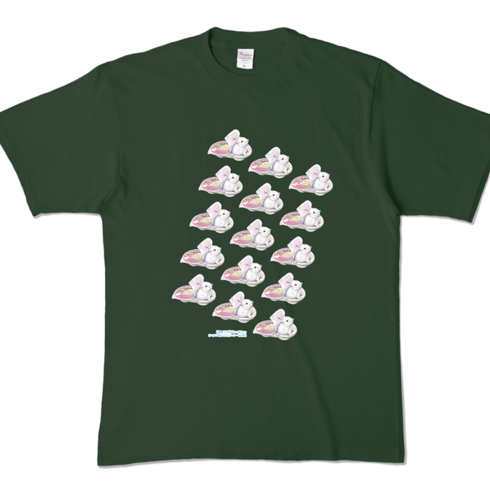 カラーTシャツ - XL - フォレスト (濃色)