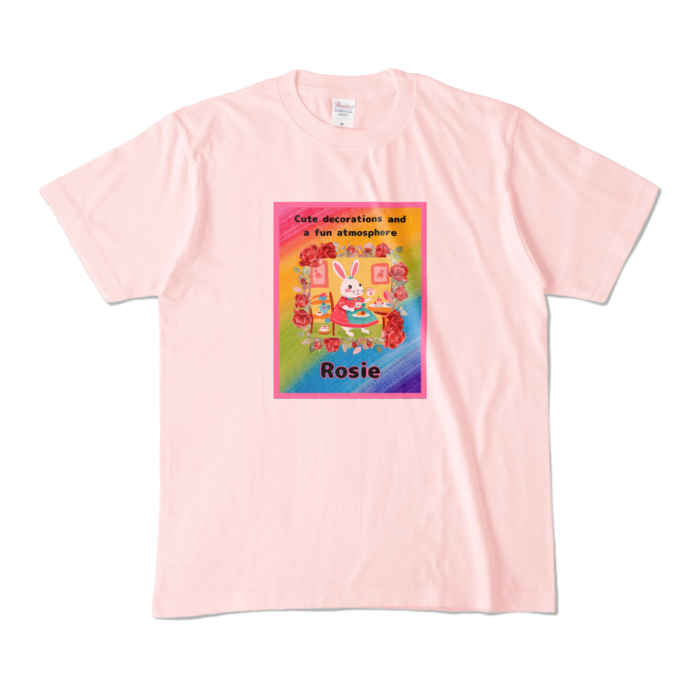 カラーTシャツ - M - ライトピンク (淡色)