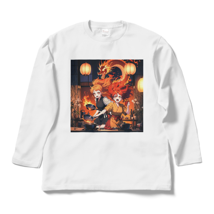 ロングスリーブTシャツ - L - ホワイト