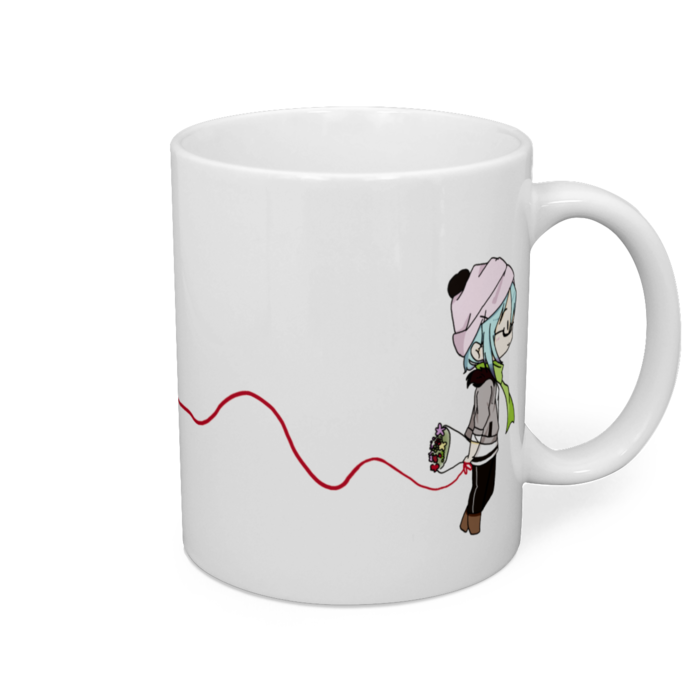 マグカップ - 直径 8 cm / 高さ 9.5 cm