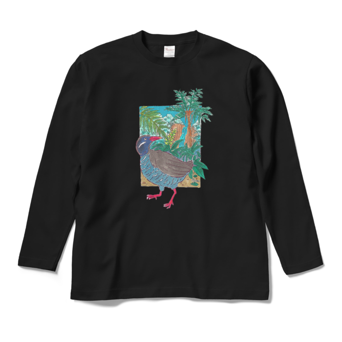 ロングスリーブTシャツ - M - ブラック