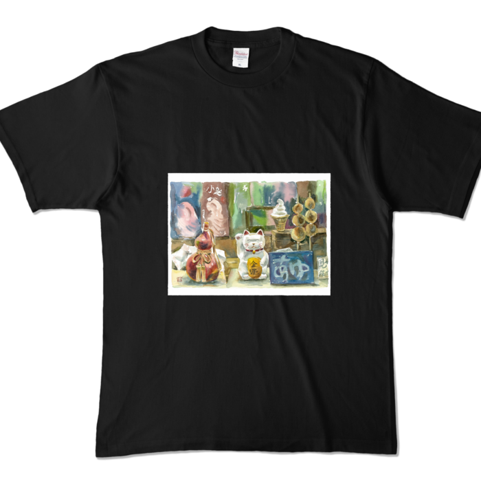 カラーTシャツ - XL - ブラック (濃色)