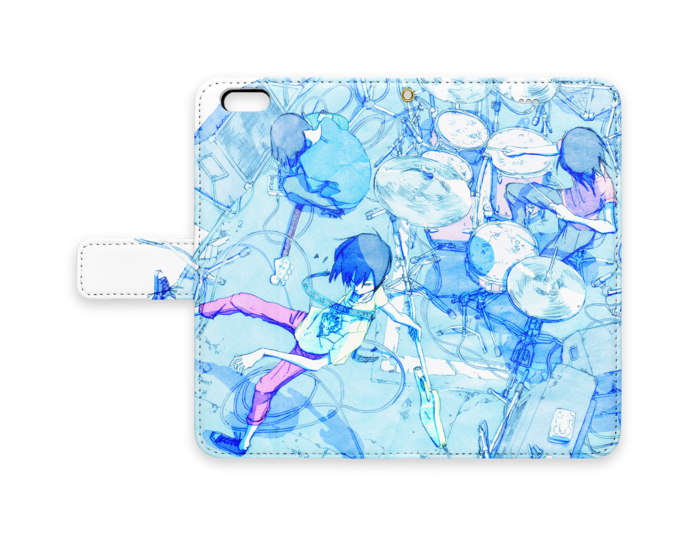 手帳型iPhoneケース - iPhone6 Plus - ストラップ穴 あり