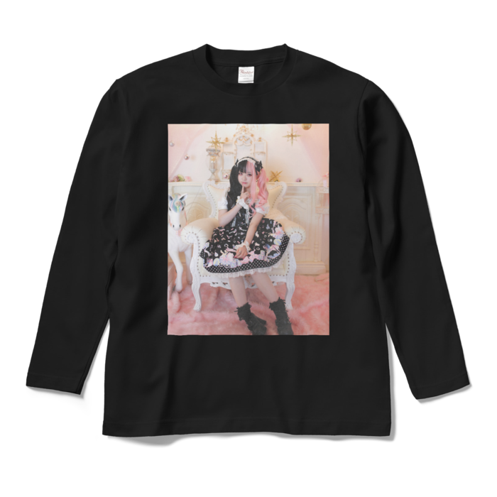 ロングスリーブTシャツ - M - ブラック