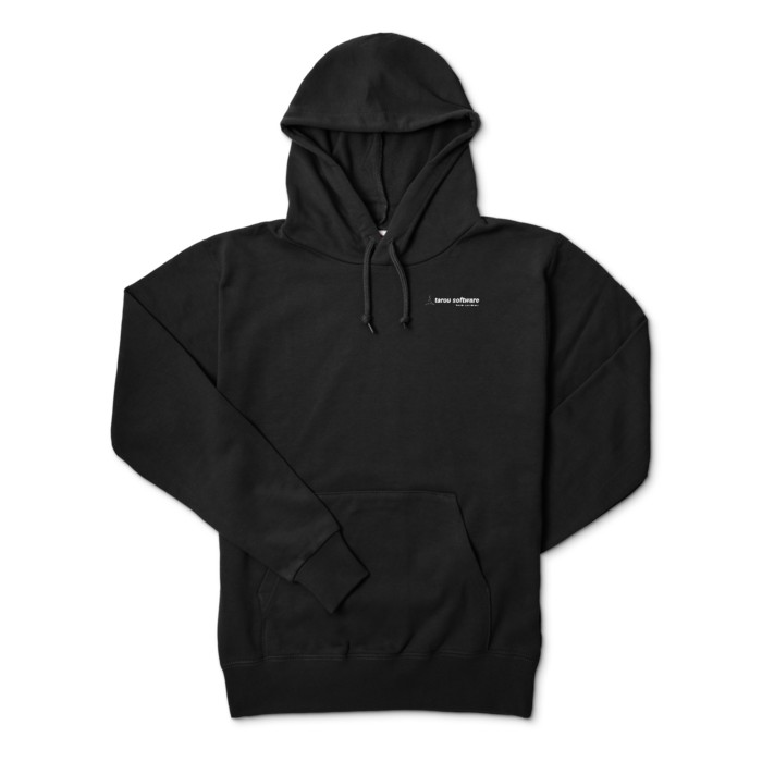 ロゴ2 - パーカー - M - ブラック