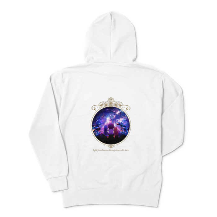 ジップパーカー - XL - ホワイト