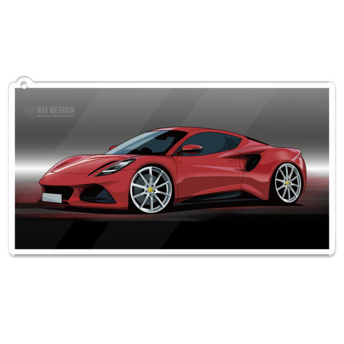 アクリルキーホルダー - 100 x 100 (mm)