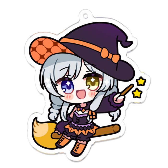 アクリルキーホルダー　笑顔Ver.