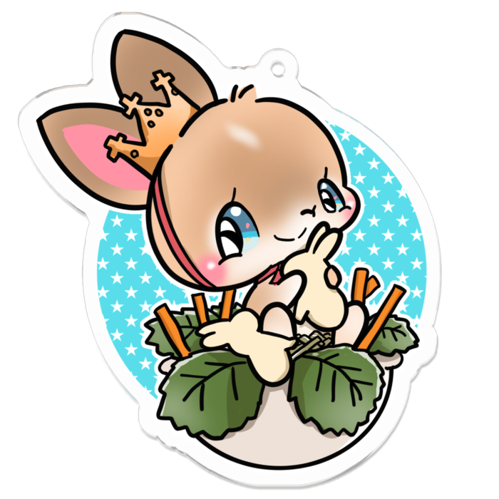 アクリルキーホルダー - 70 x 70 (mm)