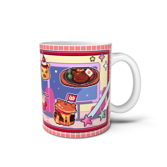 マグカップ - 直径 8 cm / 高さ 9.5 cm