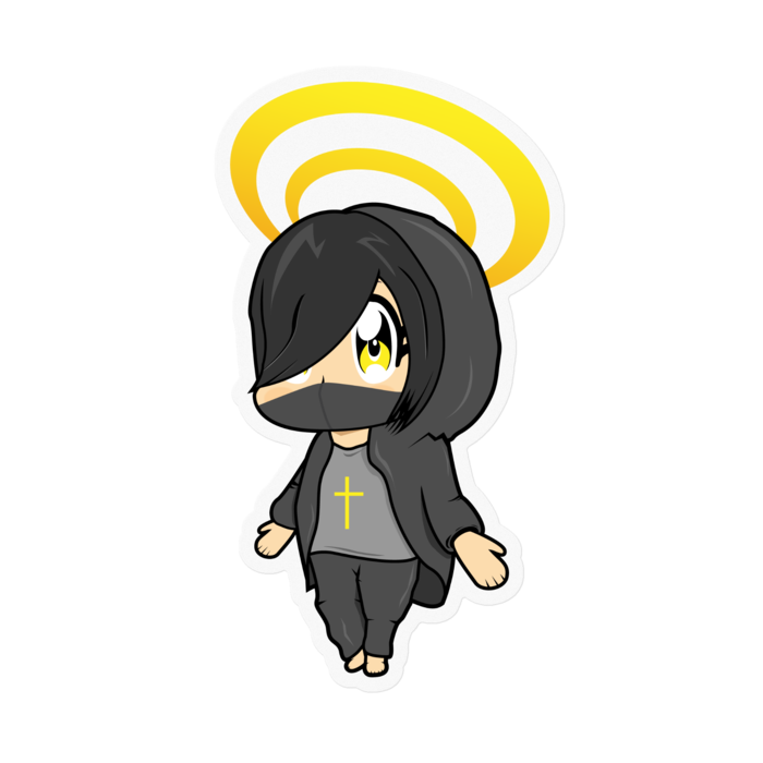 ステッカー - 100 x 100 (mm)