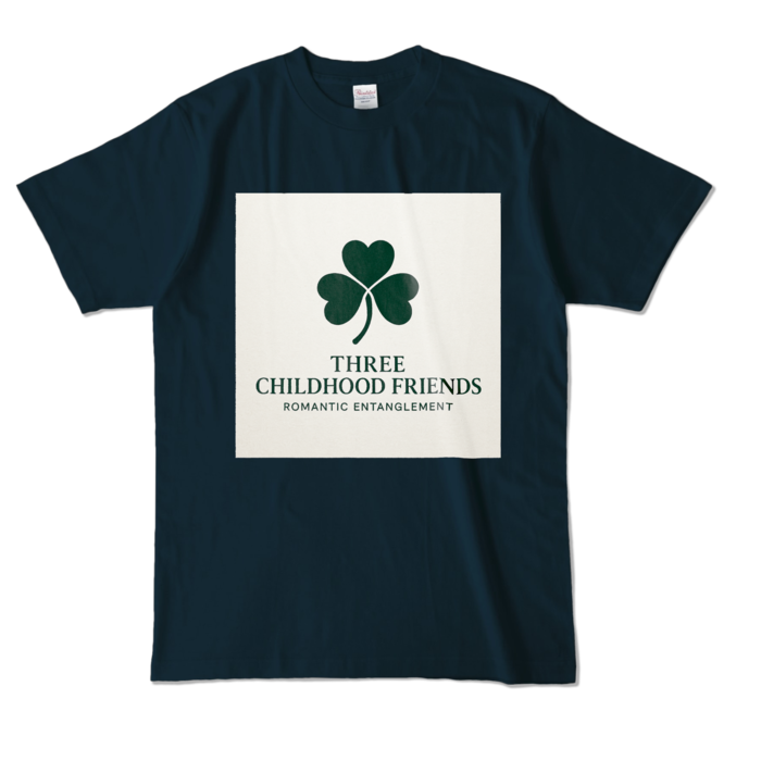 カラーTシャツ - L - ネイビー (濃色)